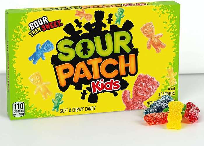 SOUR PATCH KIDS Soft & Chewy Candy, Bulk Candy, 12 - 3.5 oz Boxes - Image 7