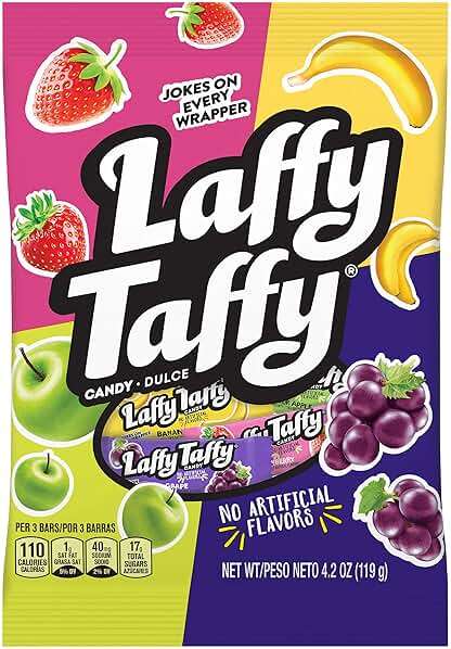 Laffy Taffy Assorted Mini Bars, 4.2 Ounce (Pack of 12) - Image 1