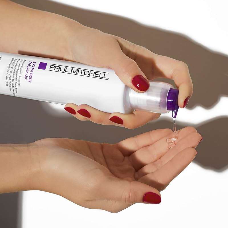 Paul Mitchell Extra-Body Thicken Up Styling Liquid, Lightweight Formula, Adds Fullness, For Fine Hair - Image 2