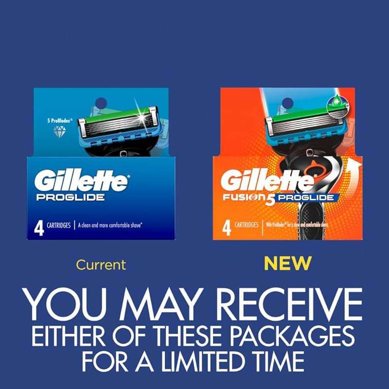 Gillette ProGlide Razor Refills for Men, 4 Razor Blade Refills - Image 2