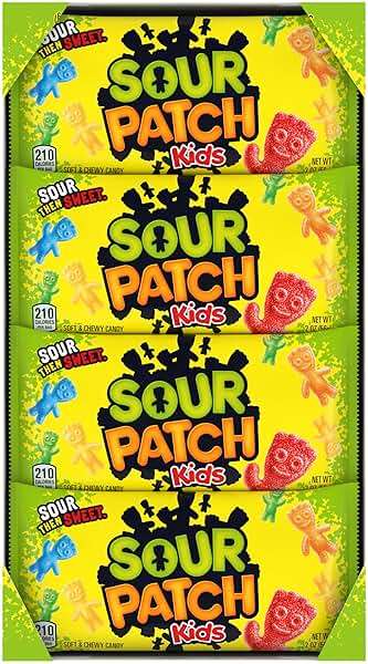 SOUR PATCH KIDS Soft & Chewy Candy, Bulk Candy, 24 - 2 oz Bags - Image 17