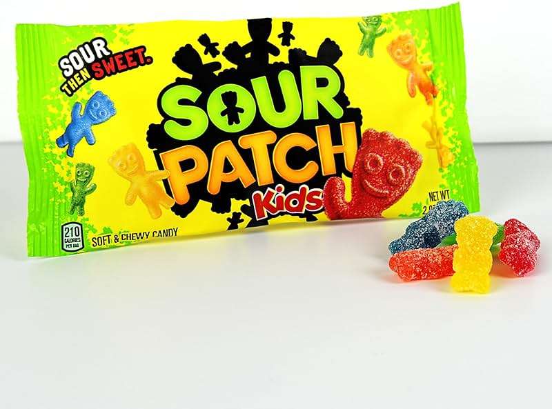 SOUR PATCH KIDS Soft & Chewy Candy, Bulk Candy, 24 - 2 oz Bags - Image 7