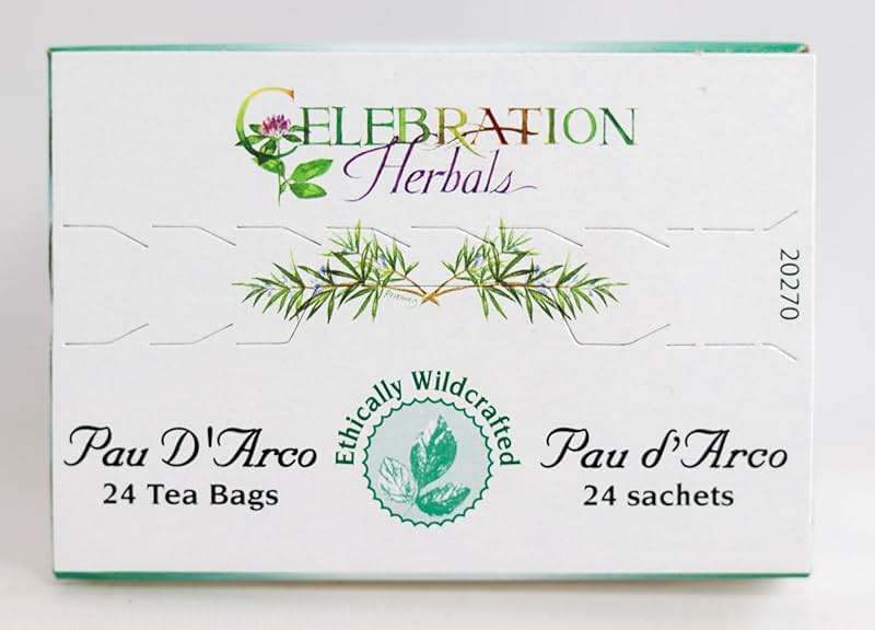 Celebration Herbals Pau D'Arco Tea Bags WC 24 Count - Image 7