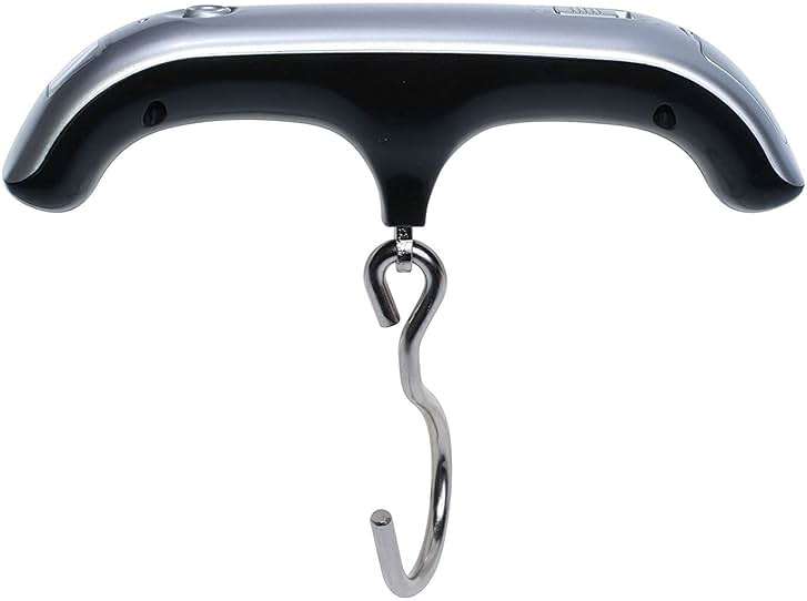 American Weigh Scales Digital Hanging Luggage Scale for Traveling or Weighing Suitcases, Backlit LCD Screen 110lbs x 0.2lbs, LS-110 - Image 5