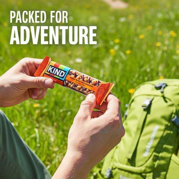 KIND Healthy Snacks Bars, Peanut Butter Dark Chocolate, Gluten Free, Low Sodium Snacks, 7g Protein, 12 Count - Image 5