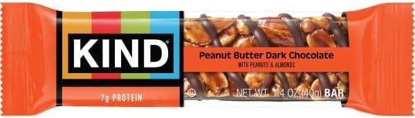 KIND Healthy Snacks Bars, Peanut Butter Dark Chocolate, Gluten Free, Low Sodium Snacks, 7g Protein, 12 Count - Image 7