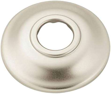 Moen AT2199CBN Replacement Shower Arm Flange for Universal Standard Moen Shower Arms, Classic Brushed Nickel - Image 1