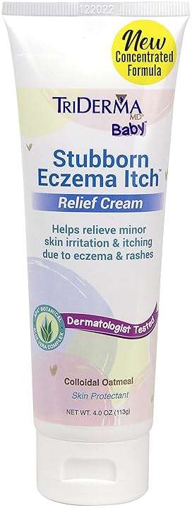 TriDerma Stubborn Eczema Itch Relief Cream (4 oz) - Image 8