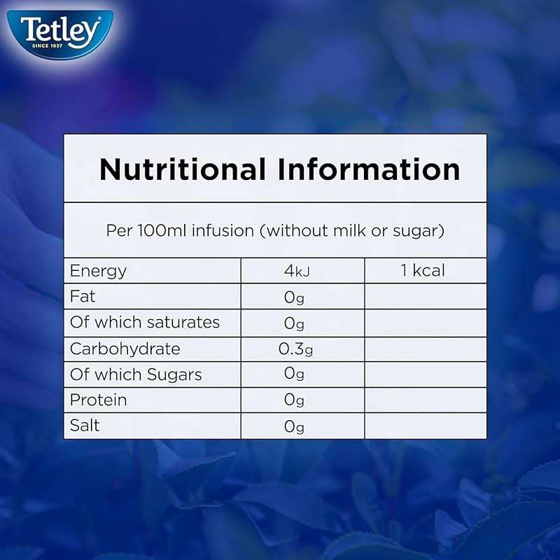 Tetley Decaf Tea Bags 80ct - Image 2