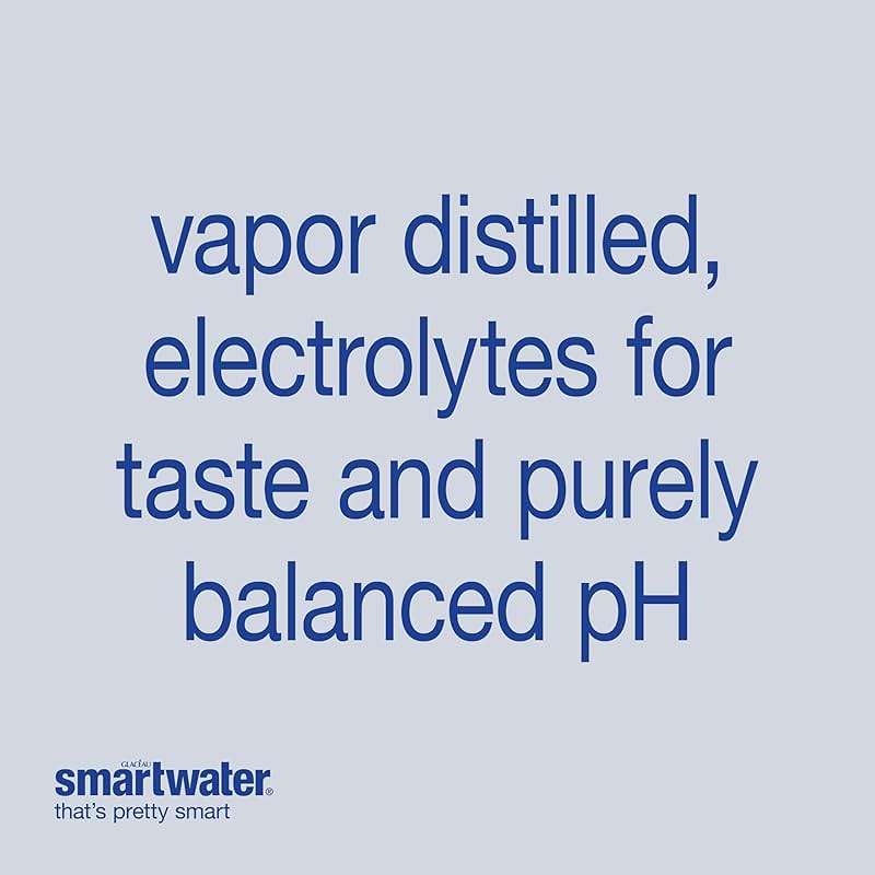 Smartwater vapor distilled premium water bottles, 1L, 6 Pack - Image 6