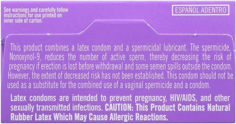 TROJAN Her Pleasure Sensations Condoms, Ribbed Condoms, Spermicidal Lubricated, 12ct - Image 9