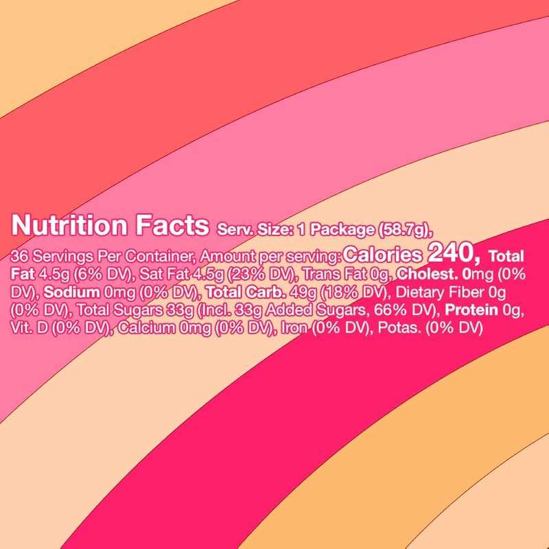 STARBURST Original Full Size Fruit Chews Candy Bulk, Chewy Candy for Parties, 2.07 oz (36 Single Packs) - Image 2