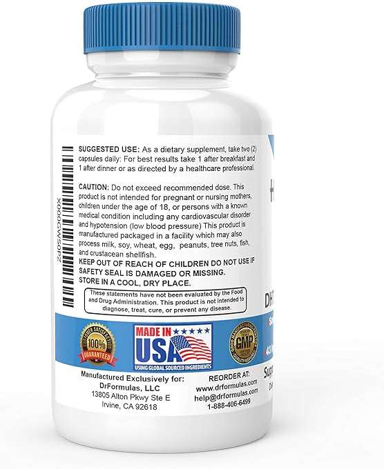 DrFormulas DHT Blocker for Men and Women | HairOmega Advanced Hair Growth Supplements with Biotin 5000 mcg | Hair Loss Vitamins Pills, 45 Day Supply - Image 3