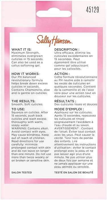 Sally Hansen Instant Cuticle Remover™, Nail Treatment, Fast Drying, Contains Aloe and Chamomile - Image 6