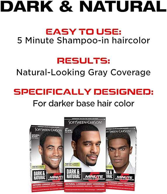 SoftSheen-Carson Dark & Natural 5 Minute Shampoo-In Haircolor, Jet Black - Image 7