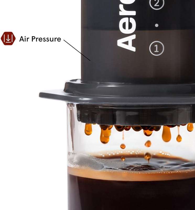 AeroPress Original Coffee Press - All-in-One French Press, Pour-Over & Espresso Style Manual Brewer, 2 Min Brew for Less Bitterness, More Flavor, Small Portable Coffee Maker, Travel & Camping - Image 5