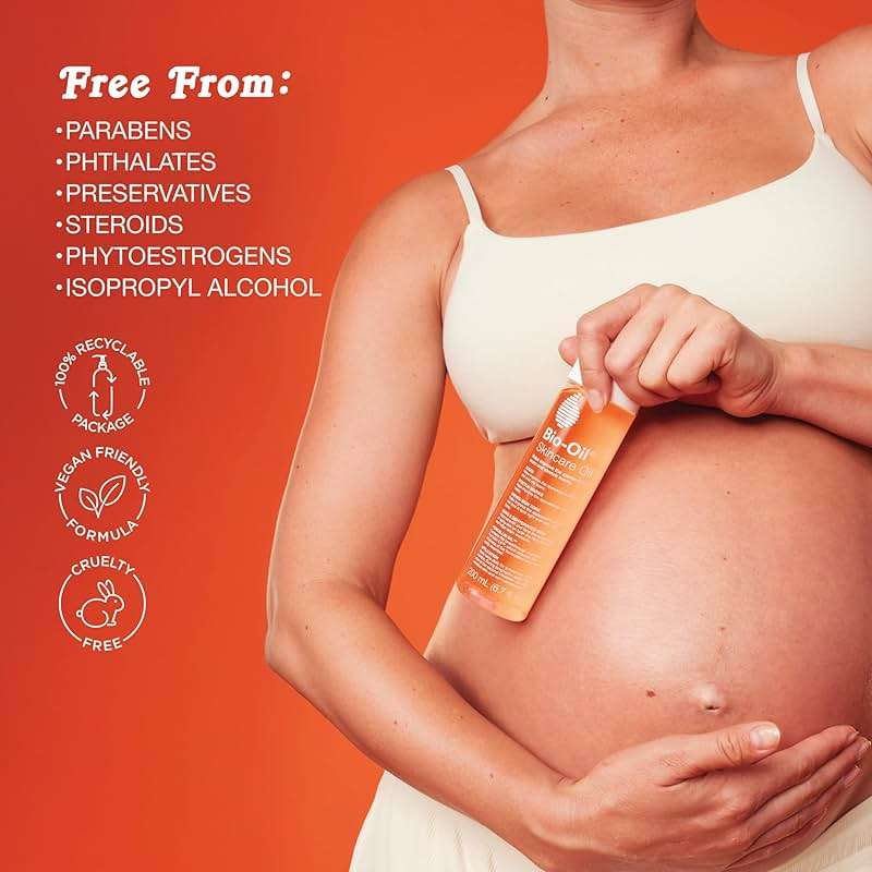 Bio-Oil Skincare Body Oil Serum for Scars and Stretch Marks, Face and Body Moisturizer with Vitamin E & A for Sensitive Dry Skin, Dermatologist Recommended, Non-Comedogenic, 4.2 Oz - Image 4