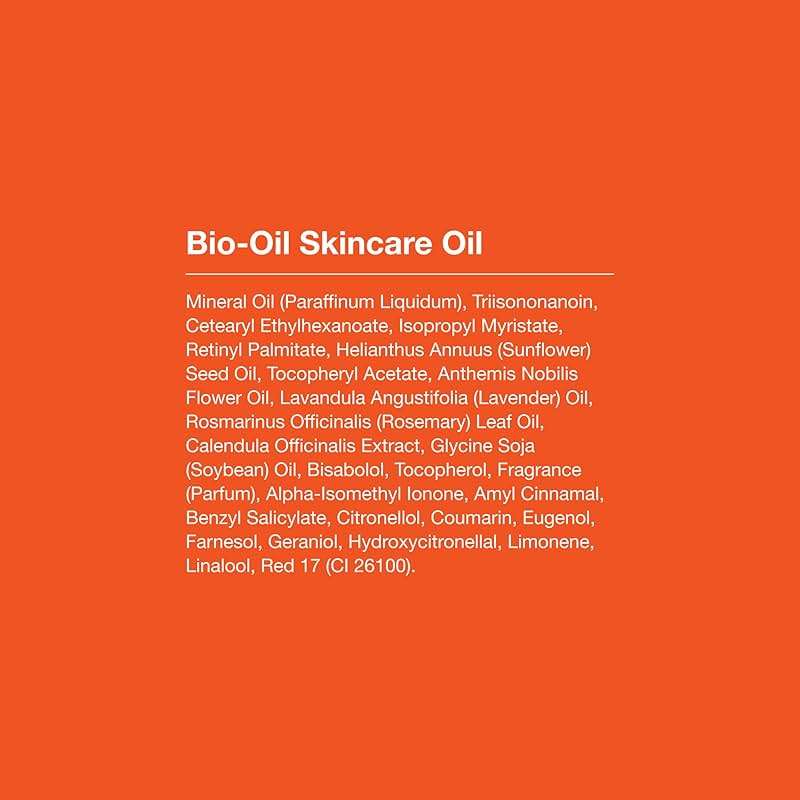 Bio-Oil Skincare Body Oil Serum for Scars and Stretch Marks, Face and Body Moisturizer with Vitamin E & A for Sensitive Dry Skin, Dermatologist Recommended, Non-Comedogenic, 4.2 Oz - Image 8