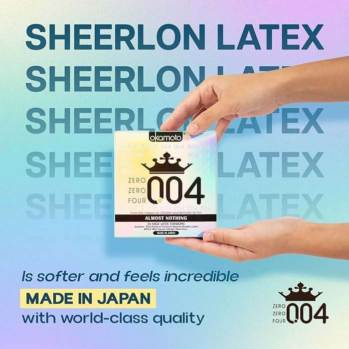 OKAMOTO 004 Condoms, 24 count - Image 2