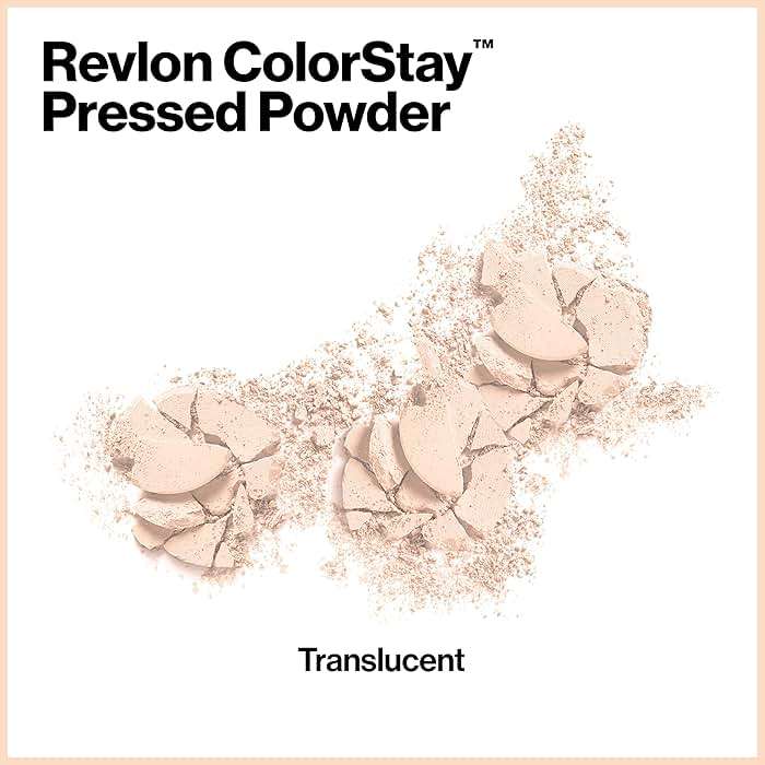 Revlon ColorStay Pressed Powder Face Makeup, Longwearing, Fragrance-Free, Noncomedogenic, 880 Translucent, 0.3 oz - Image 2