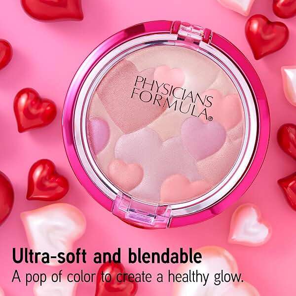 Physicians Formula Happy Booster Glow & Mood Boosting Blush, Silky Smooth Formula, Hypoallergenic, Blends Easily with Radiant Finish – Natural - Image 2