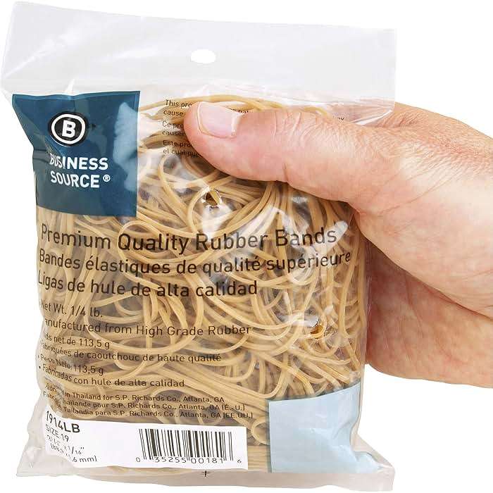Business Source Rubber Band, Natural (1914LB) - Image 3