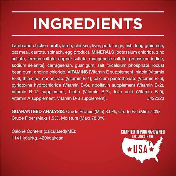 Purina ONE Plus Wet Puppy Food Classic Ground Healthy Puppy Lamb and Long Grain Rice Entree - (Pack of 12) 13 oz. Cans - Image 5