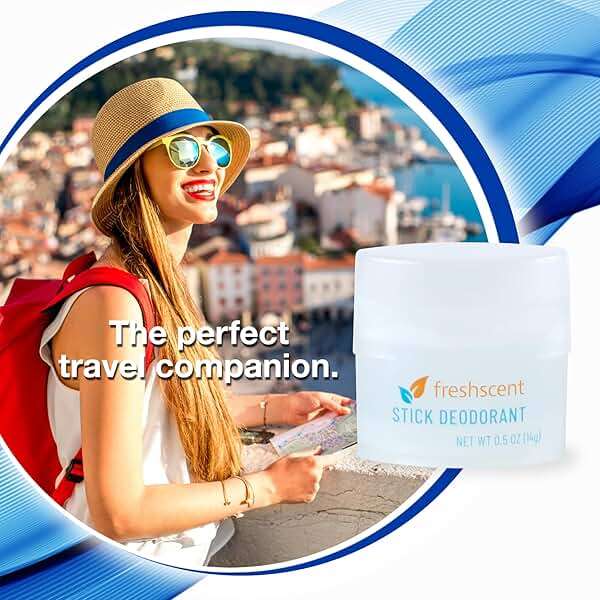 (144 Pack) Freshscent 0.5 oz. Stick Deodorant, Travel Size, Alcohol Free, light fragrance, bulk packed and perfect for donations. - Image 5
