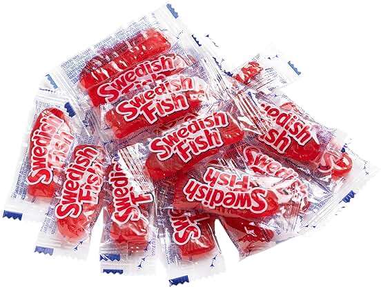 SWEDISH FISH Individually Wrapped Soft & Chewy Gummy Candy, Bulk Candy, 240 Count Box - Image 2