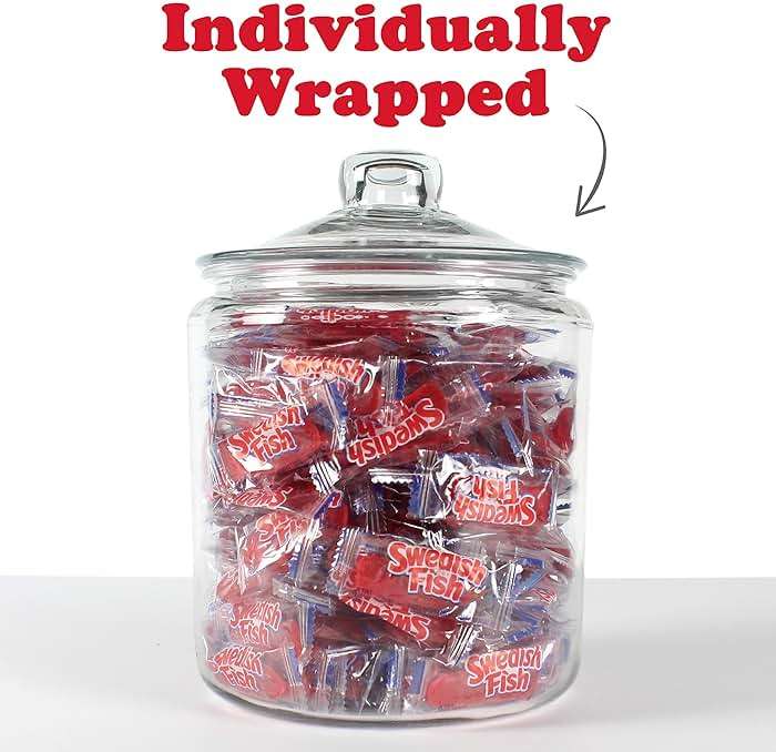 SWEDISH FISH Individually Wrapped Soft & Chewy Gummy Candy, Bulk Candy, 240 Count Box - Image 4