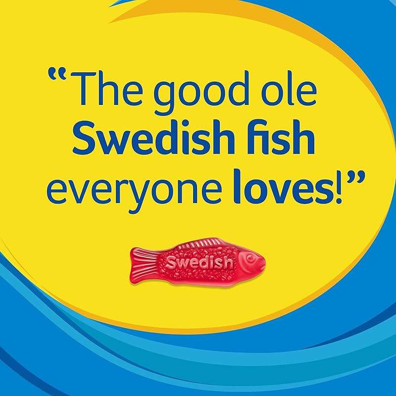 SWEDISH FISH Individually Wrapped Soft & Chewy Gummy Candy, Bulk Candy, 240 Count Box - Image 10