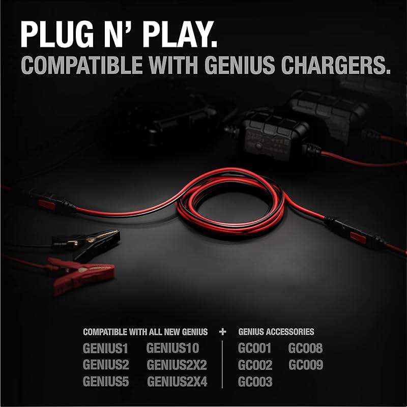 NOCO GC004 X-Connect 10-Foot Extension Cable Accessory Genius Smart Battery Chargers - Image 6