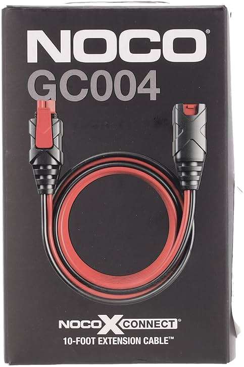 NOCO GC004 X-Connect 10-Foot Extension Cable Accessory Genius Smart Battery Chargers - Image 10