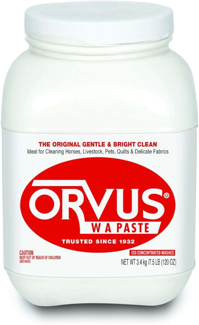 Orvus WA Paste Cleaner - 120oz.- Horse, Livestock and Dog Shampoo - Quilt, Fine Linen Detergent/Cleaner - Image 1