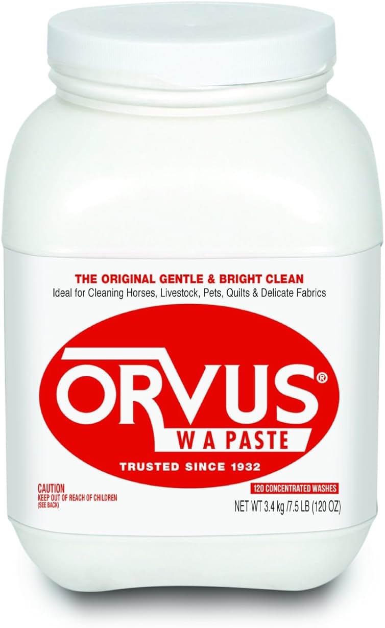 Orvus WA Paste Cleaner - 120oz.- Horse, Livestock and Dog Shampoo - Quilt, Fine Linen Detergent/Cleaner - Product Image