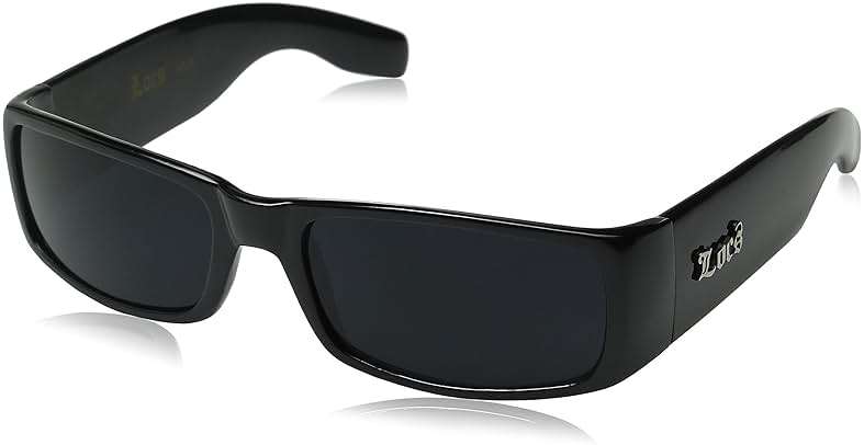 LOCS Sunglasses Hardcore Black 0103 - Image 1