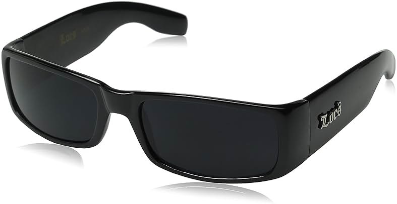 LOCS Sunglasses Hardcore Black 0103 - Product Image