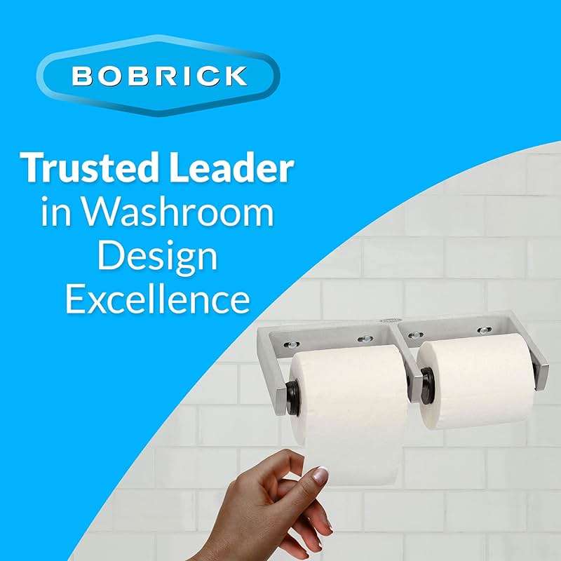 Bobrick Toilet Tissue Dispenser for Two Rolls (Model B-2740) - Image 8