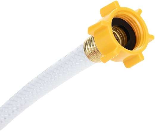 Camco TastePURE 25-Ft Water Hose - RV Drinking Water Hose Contains No Lead, No BPA & No Phthalate - Features Diamond-Hatch Reinforced PVC Design - 5/8” Inside Diameter, Made in the USA (22783) - Image 8
