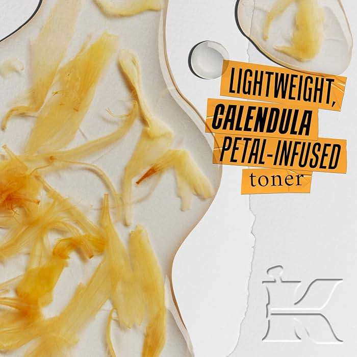 Kiehl's Calendula Herbal Extract Alcohol-Free Toner, Soothing Facial Toner for Normal to Oily Skin, Visibly Reduces Redness & Oil, Improves Skin Texture, Paraben-Free, Fragrance-Free, Non-acnegenic - Image 2
