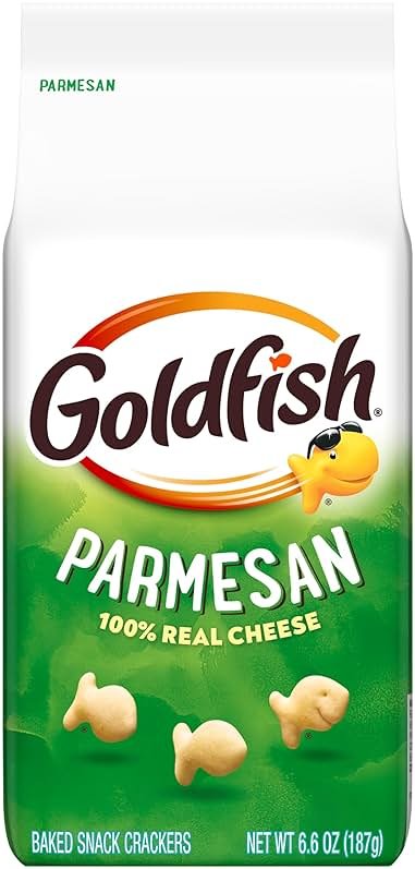 Goldfish Parmesan Cheese Crackers, 6.6 Oz Bag - Product Image