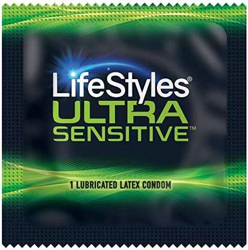 LifeStyles Ultra Sensitive Natural Feeling Lubricated Latex Condoms, 40 Count - Image 5