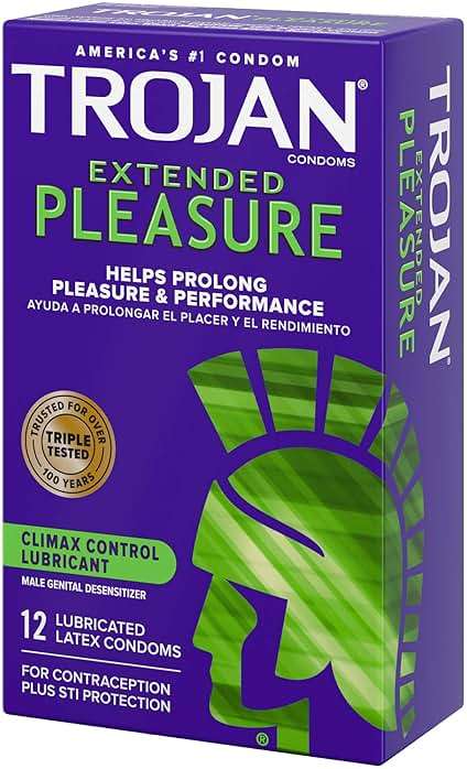 TROJAN Extended Pleasure Condoms, TROJAN Condoms, 12 Count - Image 10