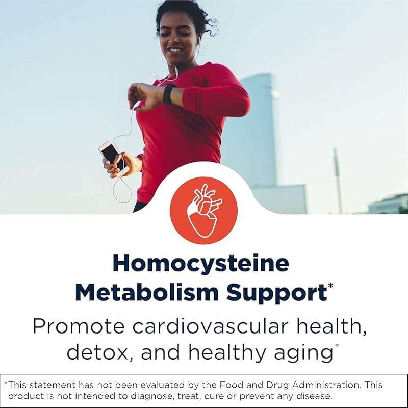 Designs for Health Homocysteine Supreme - Methylated Multivitamin of B Vitamins with Riboflavin, B6, B12, Folate, L-Serine & TMG for Brain Support & Healthy Inflammatory Response (120 Caps) - Image 2