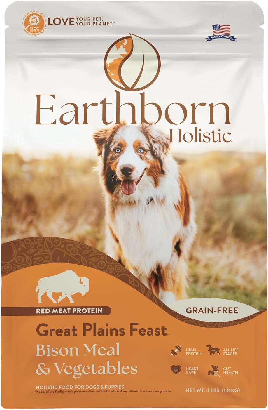 Earthborn Holistic Great Plains Feast Grain-Free Dry Dog Food - Image 1