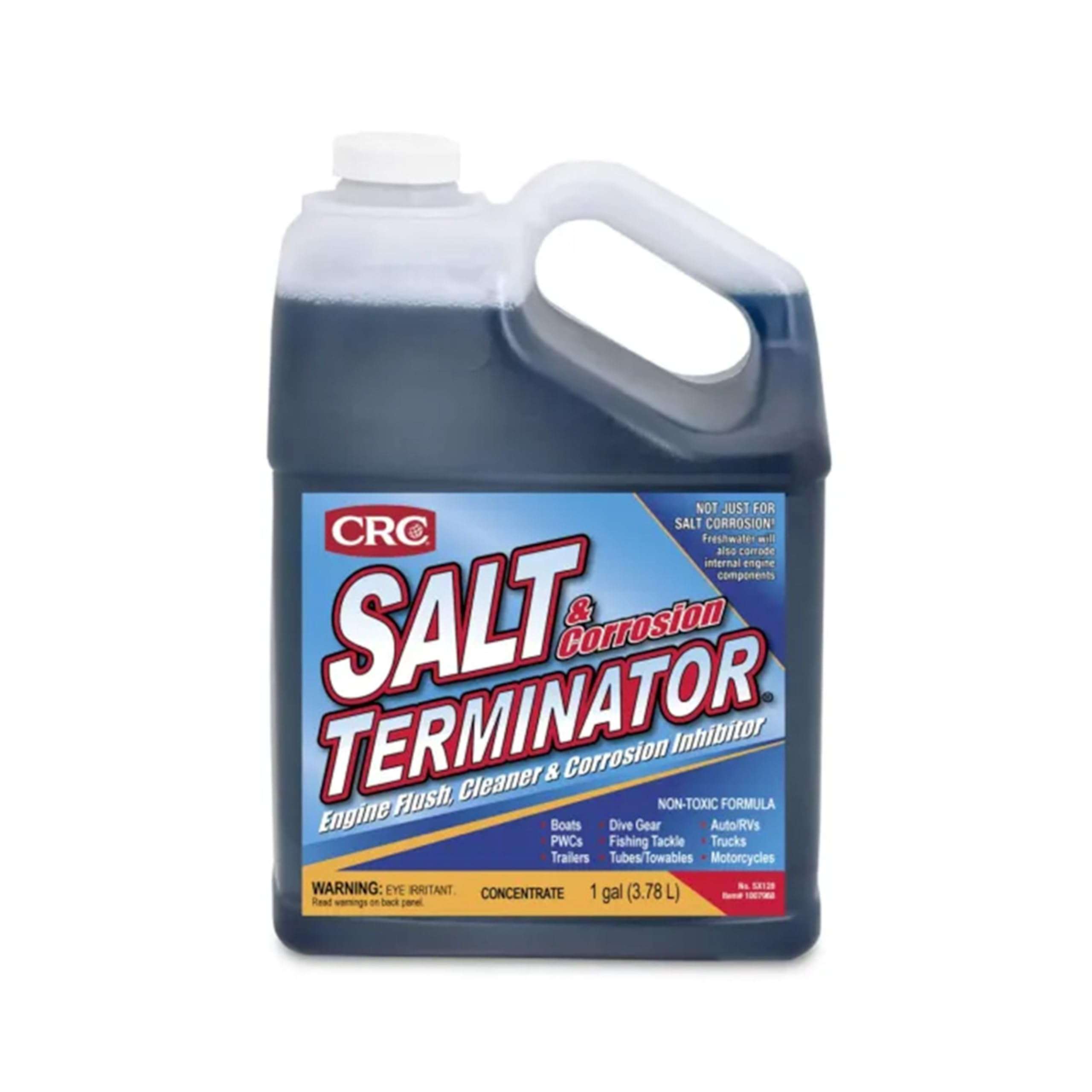 CRC Salt Terminator Engine Flush, Cleaner, And Corrosion Inhibitor, 1 Gallon, Dissolves Salt And Leaves A Protective Coating - Image 1