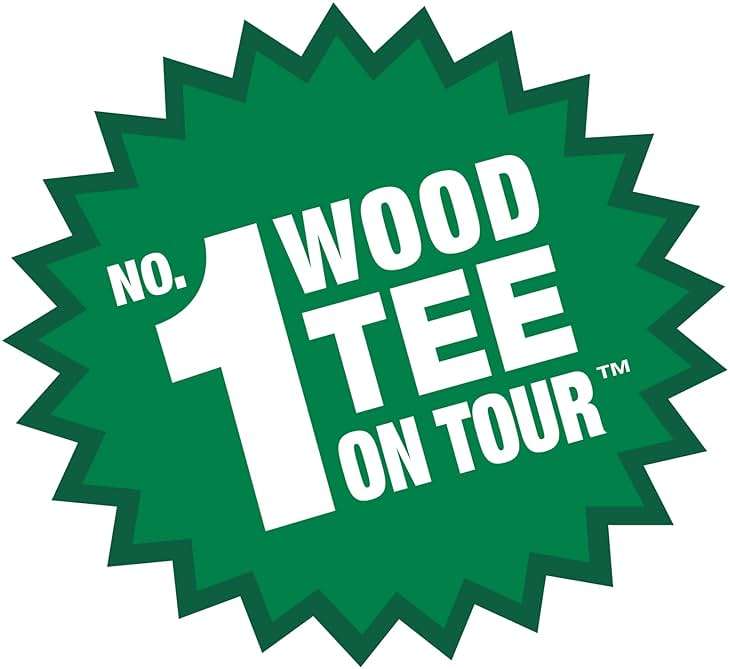 PrideSports PTS Wood Golf Tees | 175 Count, 2-3/4 Inch | #1 Wood Tee on Tour | Best for Drivers & Woods - Image 9