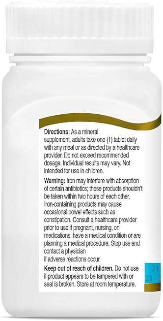21st Century Slow Release Iron Tablets, 60 Count - Image 9