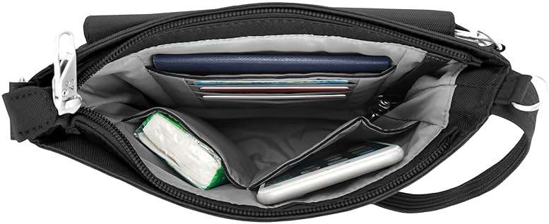 Travelon Anti-Theft Classic Mini Shoulder Bag - Image 6