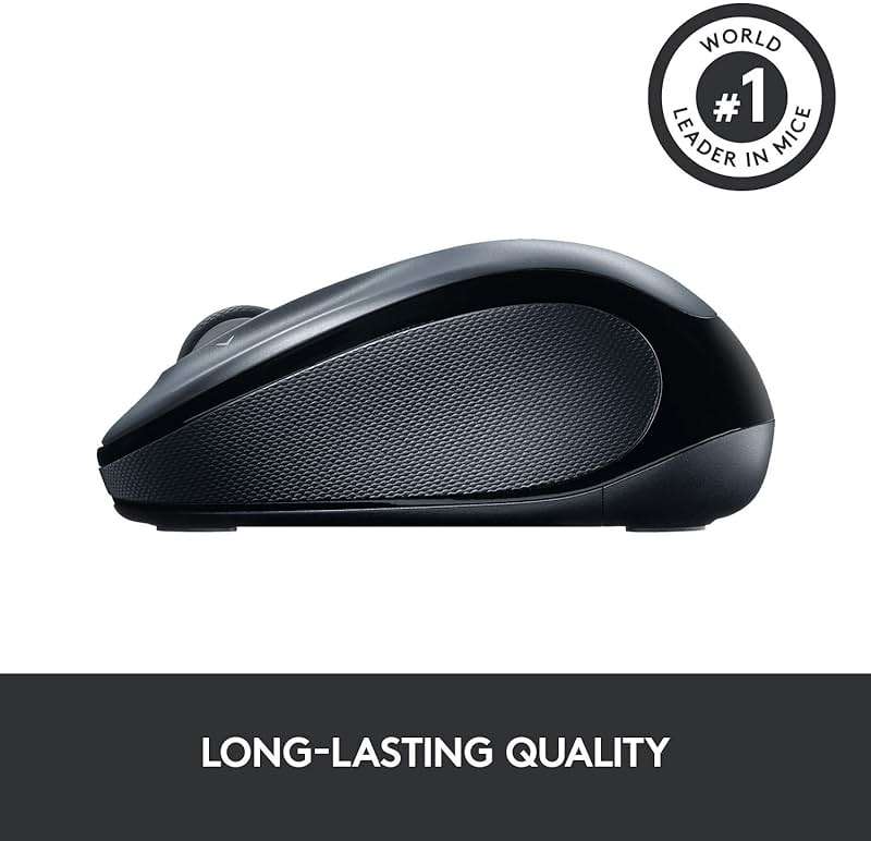 Logitech Wireless Mouse M325 with Designed-For-Web Scrolling - Light Silver - Image 6